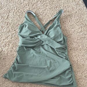 Elegant Green Women's Swimwear